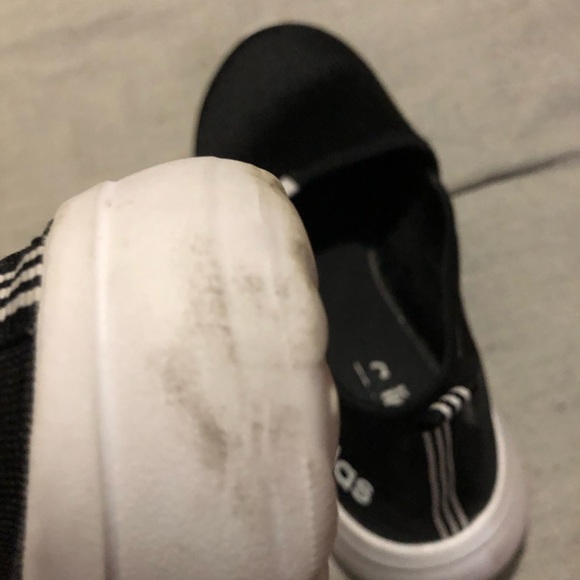 TODAY ONLY:Adidas Black Cloudfoam Shoes Size 8 - Comfortable - Picture 14 of 16